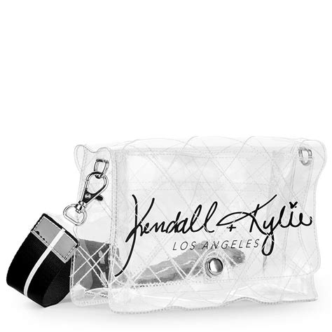 kendall and kylie clear bag